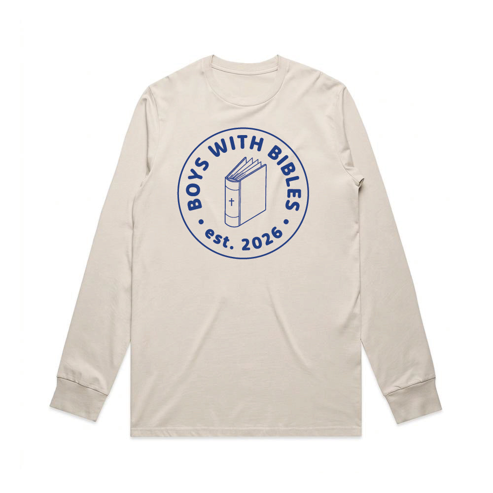 Boys with Bibles Centerstage Adult Long Sleeve Tee