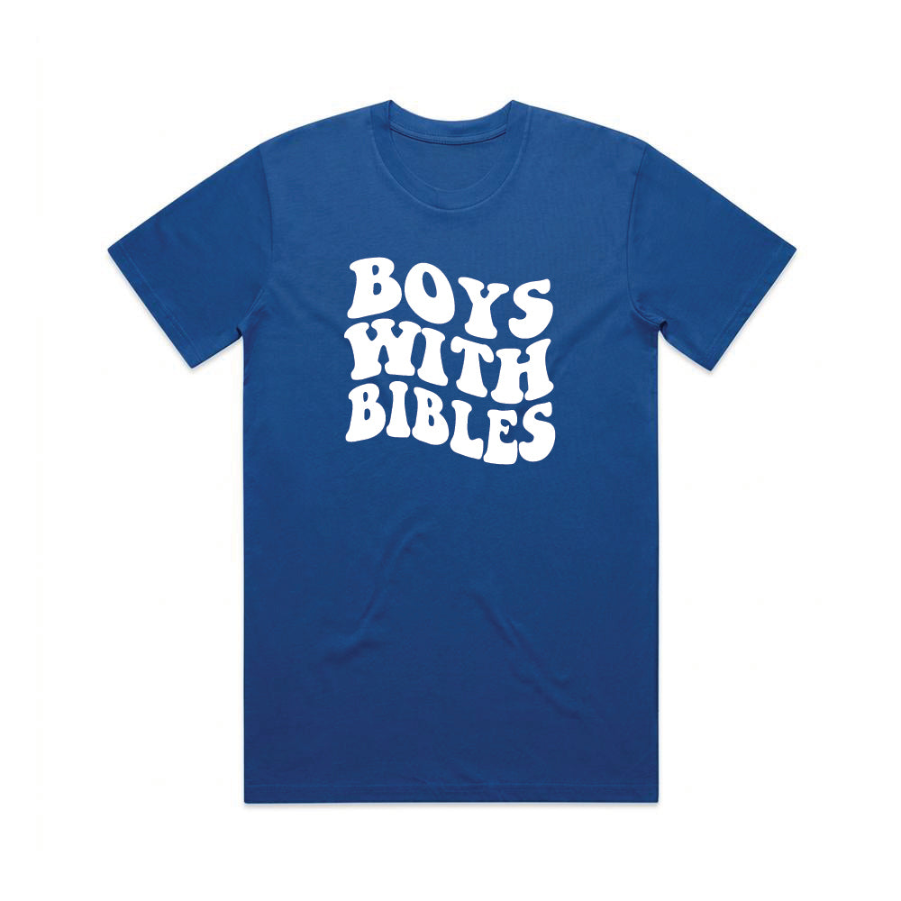 Puff Boys with Bibles Adult Short Sleeve Tee