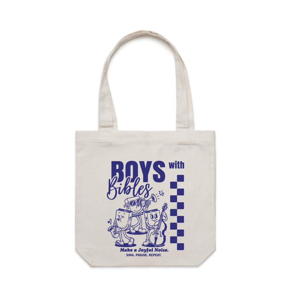 Joyful Noise Canvas Tote