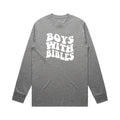 Puff Boys with Bibles Youth Long Sleeve Tee