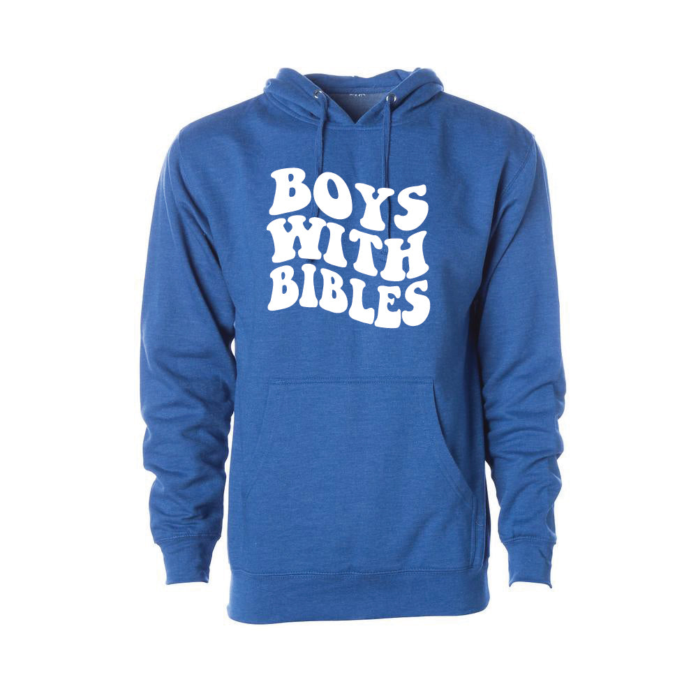 Puff Boys with Bibles Adult Midweight Pullover Hoodie