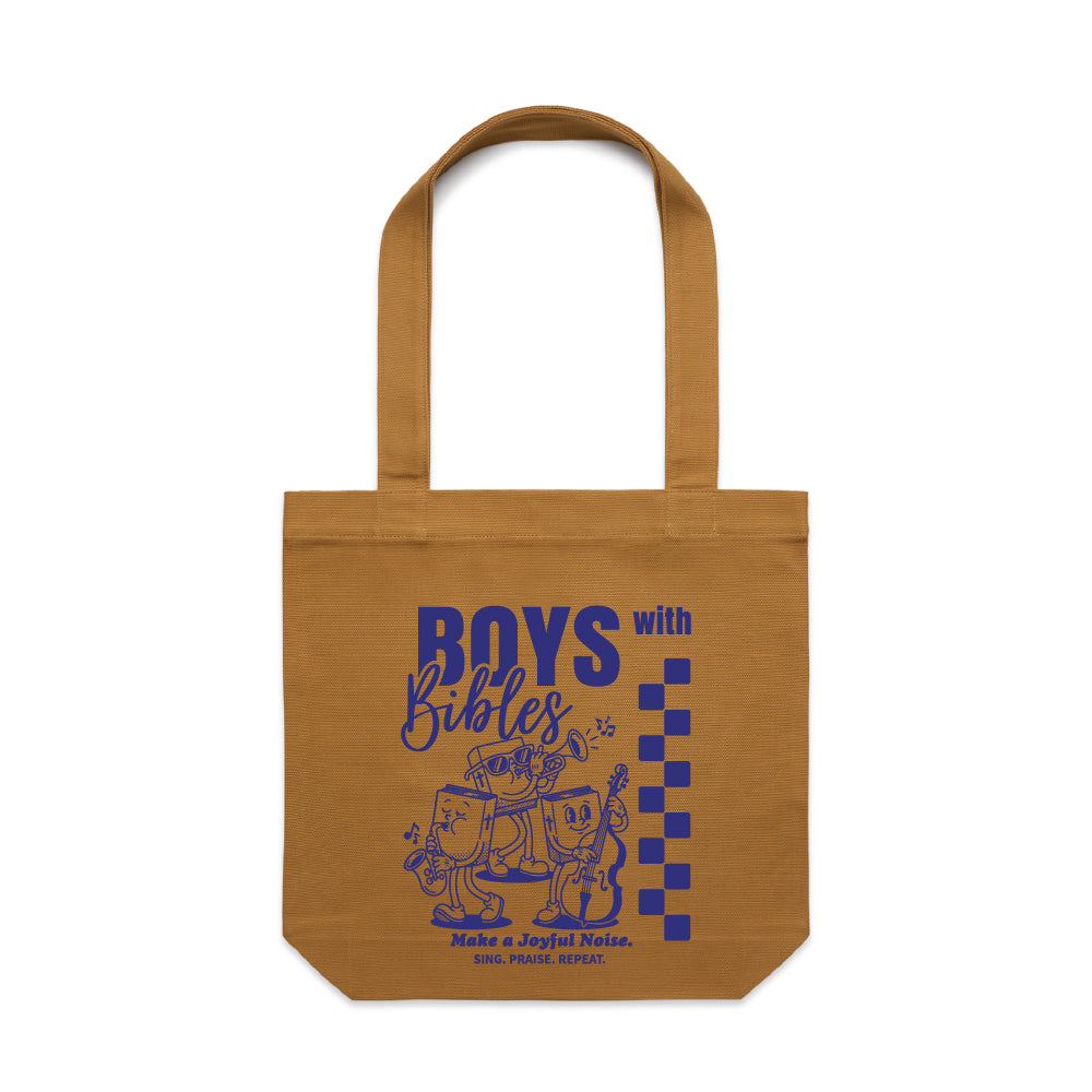 Joyful Noise Canvas Tote