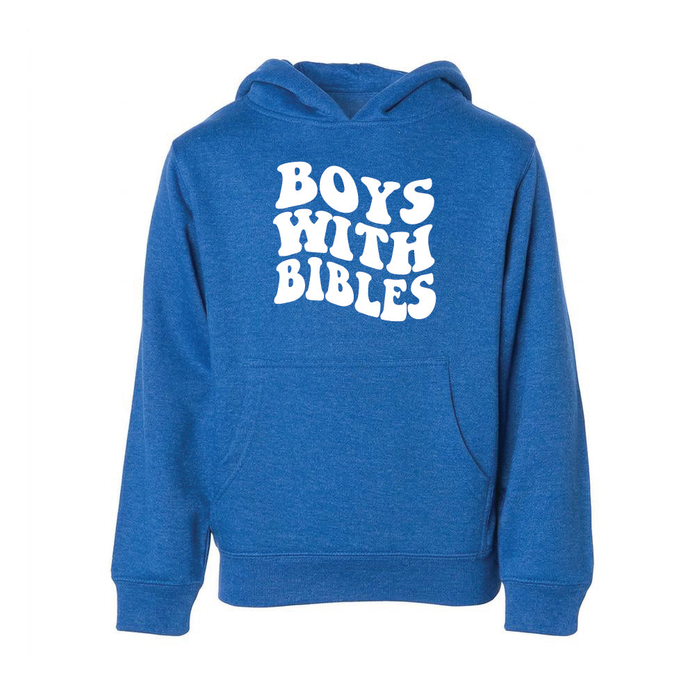 Puff Boys with Bibles Youth Midweight Hoodie