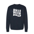 Puff Boys with Bibles Adult Midweight Crewneck