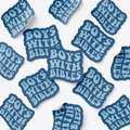 Boys with Bibles Wave sticker