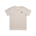 Boys with Bibles Icon short sleeve tee in Bone, front view